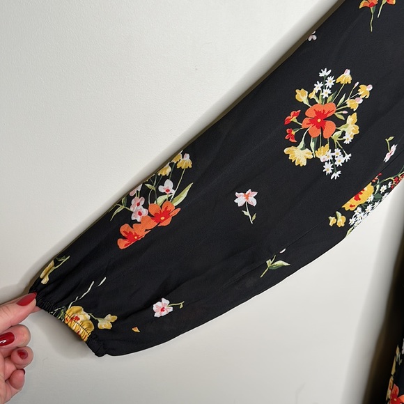 ✨ 3 for $35 ✨ George Black Floral Print Dress - Picture 6 of 12